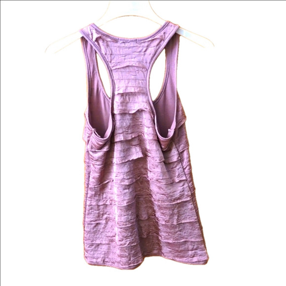 2 pc Set Charlotte Russe Ruffled Racer Top (M) & Hint Cuffed Denim Shorts Size 9 - Picture 7 of 16